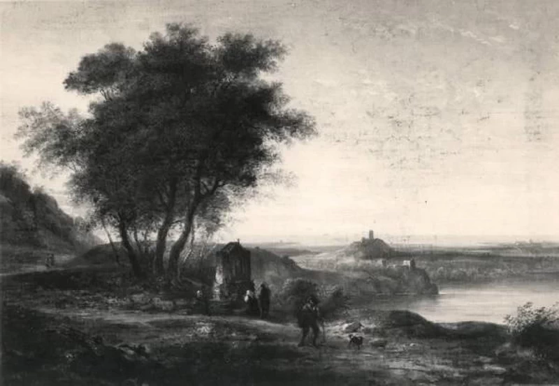 Pietro Ronzoni - Paesaggio, Musei Civici di Pavia